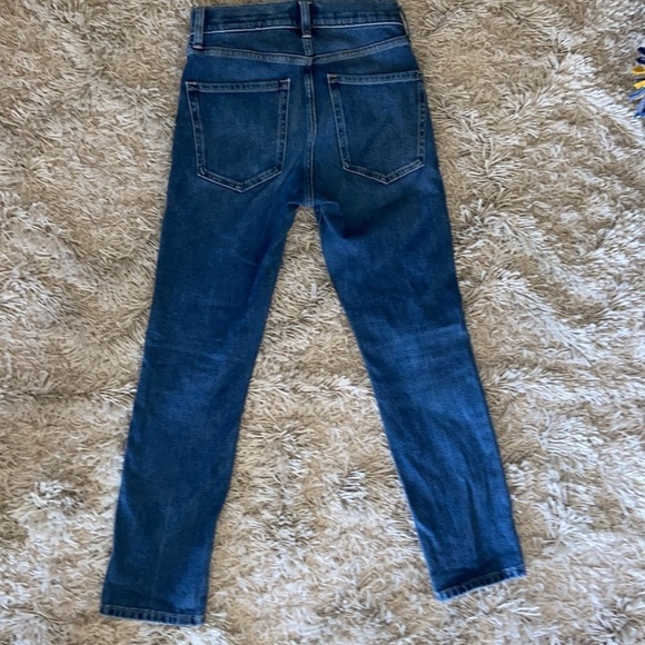 Banana Republic High Rise Slim Denim Jean Petite Women’s Size 6P 4-WAY STRETCH - Picture 4 of 8
